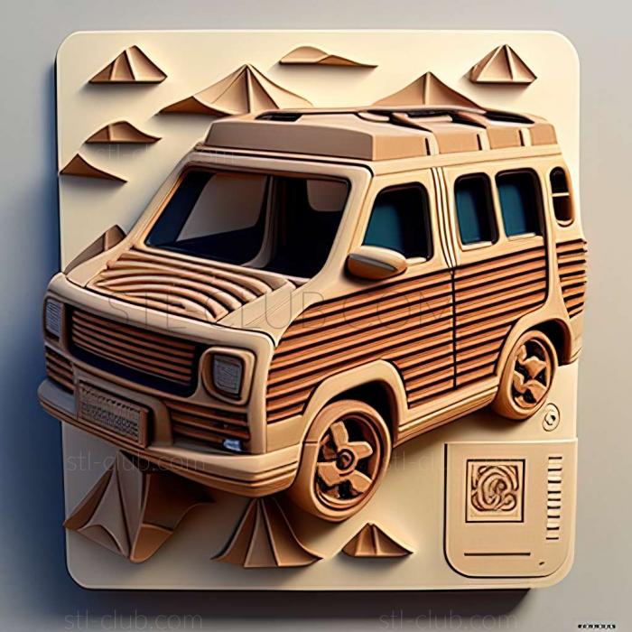 3D модель Suzuki Wagon R (STL)